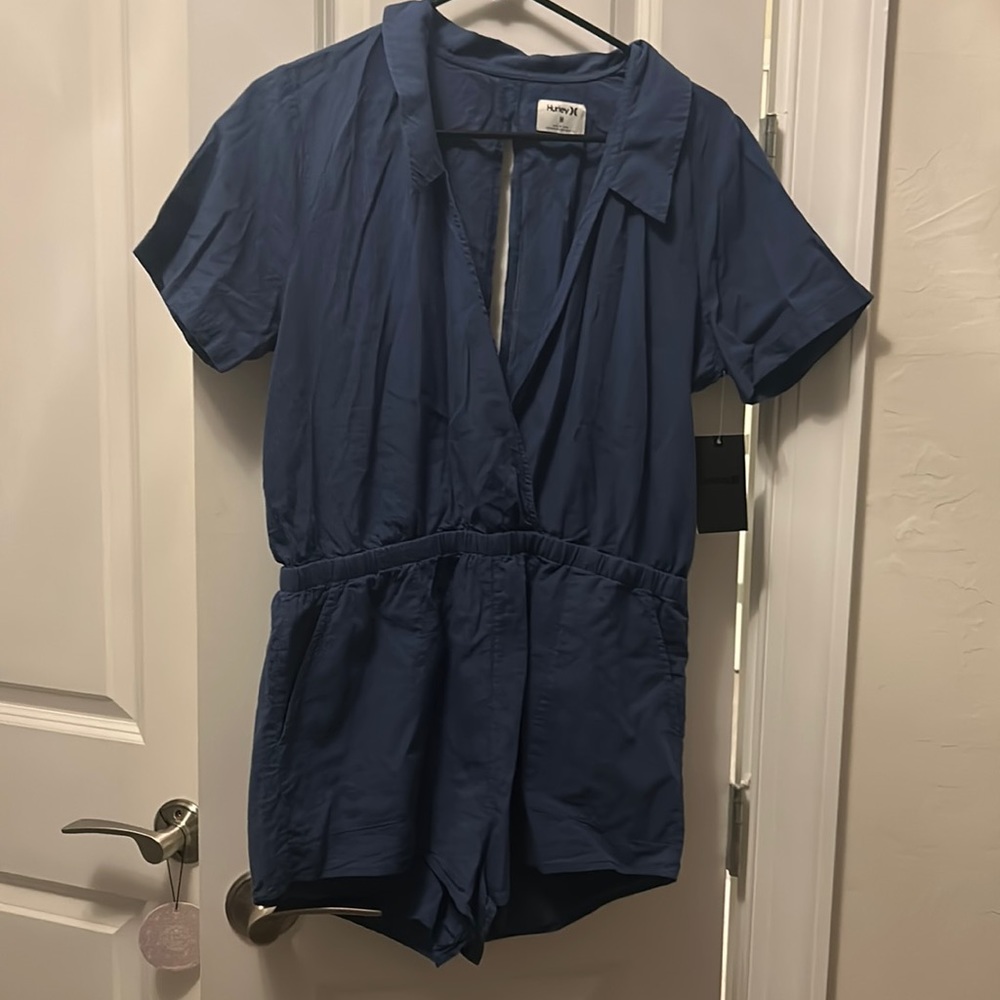 Hurley shorts romper